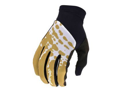 TLD rukavice FLOWLINE BIG SPIN black/gold (M)