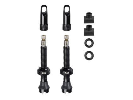 FORCE ventily pre bezdušový systém 2xFV 44mm, čierne