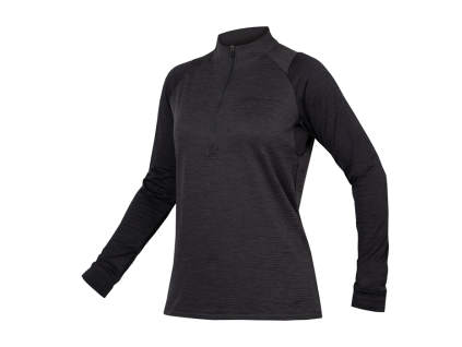 ENDURA mikina SINGLE TRACK FLEECE black (XL) wms