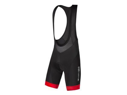 ENDURA kraťasy FS260 PRO BIBSHORT RD black/red (M)