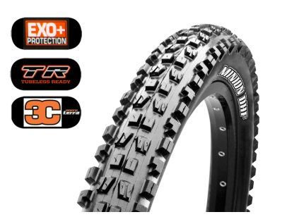 MAXXIS plášť MINION DHF 29x2.50 WT kevlar EXO+ TR 120TPI 3C Maxx Terra