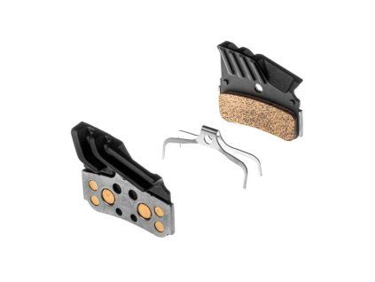 SHIMANO brzd. platničky N04C metalické