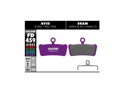 galfer fd459 e bike fialove fd459g1652