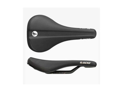SDG sedlo BEL-AIR V3 Steel Black Microfiber