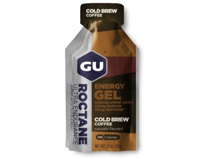 gu energy gel cold brew coffee