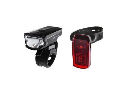 LONGUS svetlá SET SINGLE LED Black