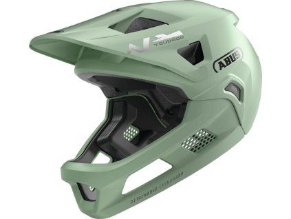 ABUS prilba YOUDROP FF Mist Green S (48-55 cm)