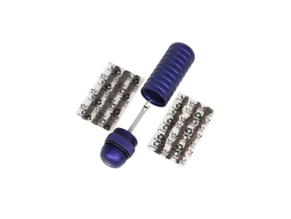 PEATY'S sada na opravu HOLESHOT TUBELESS PUNCTURE PLUGGER KIT Navy