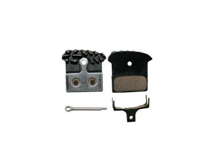 SHIMANO brzd.platničky F03C metalické + chladič
