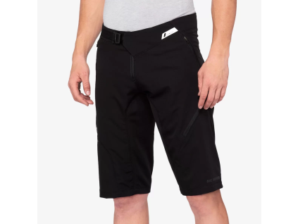 100% krátke nohavice AIRMATIC SHORTS black (36)