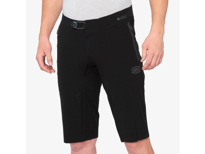 100% krátke nohavice CELIUM SHORTS black (36)