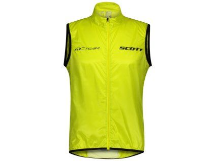 SCOTT vesta M'S RC TEAM WB sulphuryellow/black L