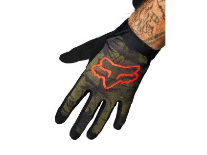 FOX rukavice FLEXAIR ASCENT olive green (XL)