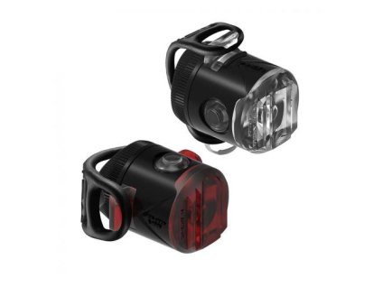 LEZYNE svetlá set FEMTO USB DRIVE PAIR 15/5lm black
