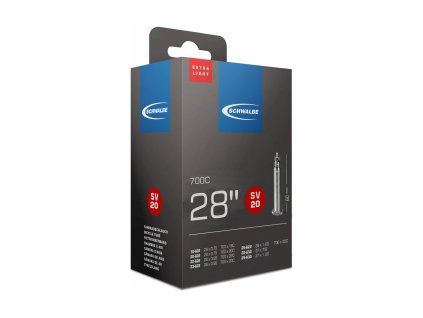 SCHWALBE duša 700x18/28 FV60 Extra light  (18/25-622) 65g