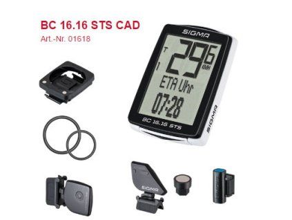 SIGMA tachometer BC 16.16 STS CAD