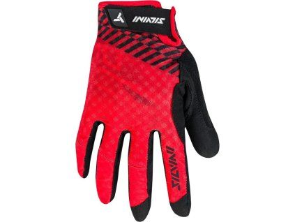 SILVINI rukavice FIORA W red/black (M)