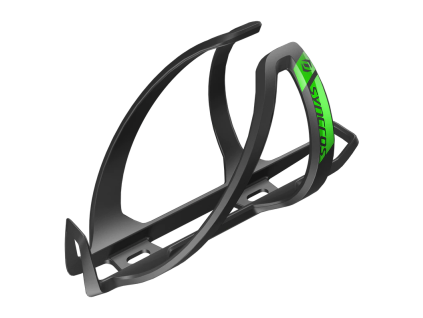 SYNCROS košík na fľašu BOTTLE CAGE COUPE CAGE 2.0 black/green
