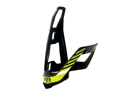 P2R košík na fľašu HUGG black/lime