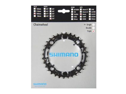 SHIMANO prevodník FC-M480 DEORE 9SP 32T (44/32/22T) 104mm