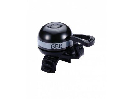 BBB zvonček BBB-14 EASYFIT DELUXE black/grey