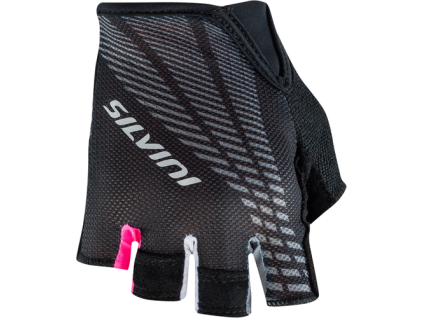 SILVINI rukavice TEAM W black/pink (L
