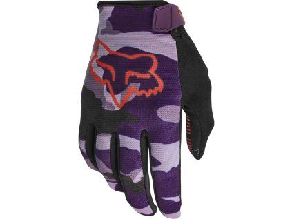 FOX rukavice RANGER camo purple (L)