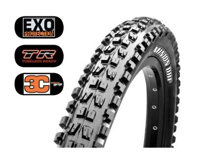 MAXXIS plášť MINION DHF 27.5x2.50 WT kevlar EXO TR 3C Maxx Grip